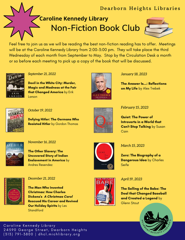 Non-Fiction Book Club 2209-2304