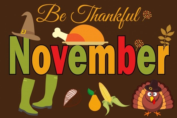 November be thankful