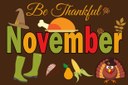 November be thankful